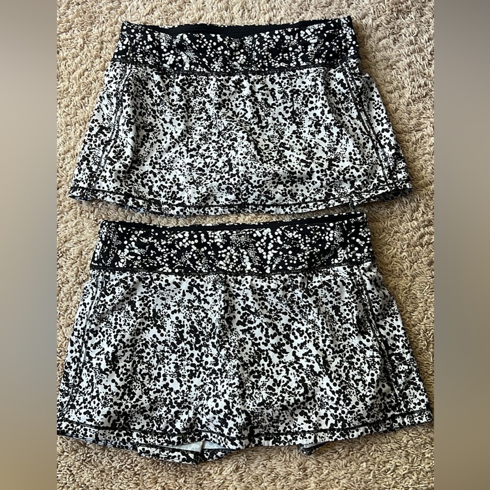 2 Lululemon Tennis Skirts